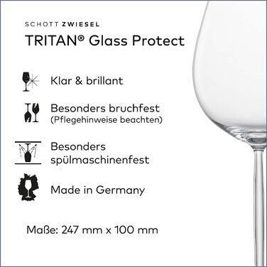 Набор бокалов для красного вина/воды 610 мл 6 предметов Diva Schott Zwiesel