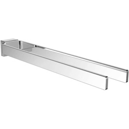 Вешалка для полотенец двойная настенная Emco Cue