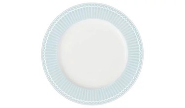 Тарелка обеденная 26,5 см, светло-голубая Alice GreenGate