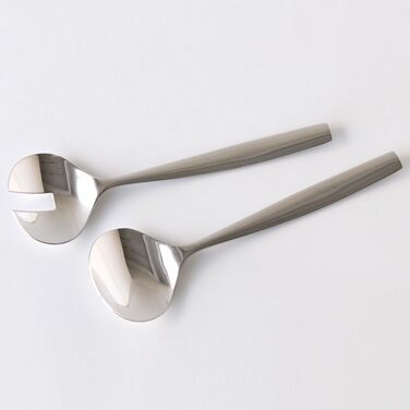 Приборы для салата 28 см металлик Dressed Alessi