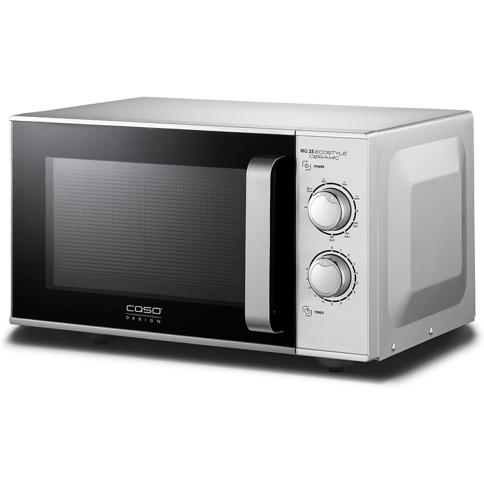 CASO Микроволновая печь с решеткой для гриля MG 25 сталь/пластик Ecostyle CASO