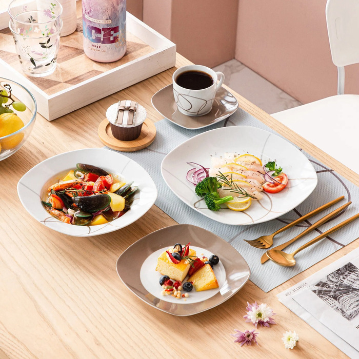 Столовый сервиз на 4 персоны/12 предметов Nikita Veweet