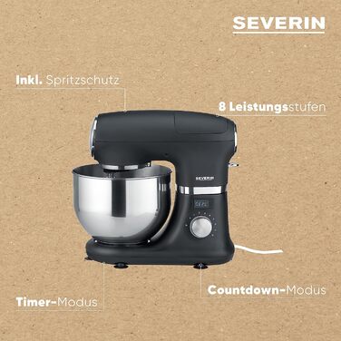 Комбайн 5,5 л KM 3897, 1000 Вт SEVERIN