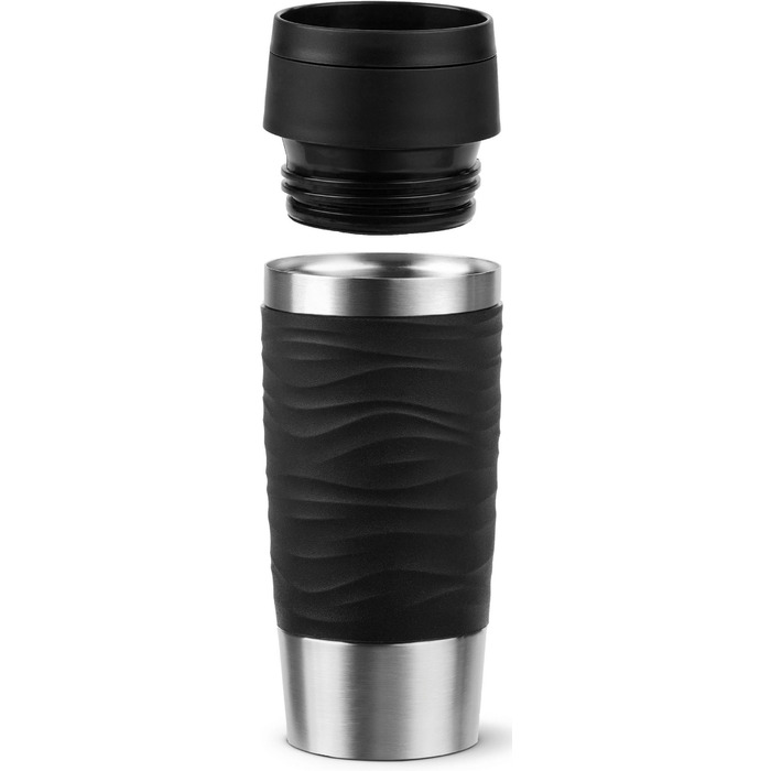 Термокружка 0,36 л Black Classic Wave Emsa