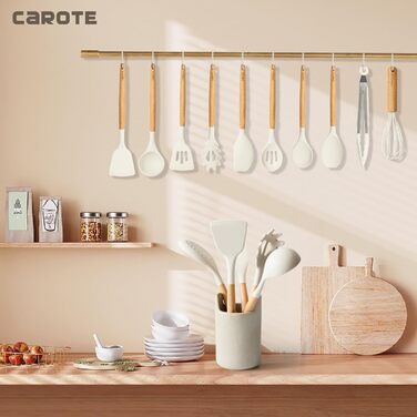 Набор кухонных принадлежностей 10 предметов Beige CAROTE