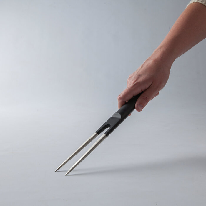 Вилка для мяса 17 см черная Ron Berghoff