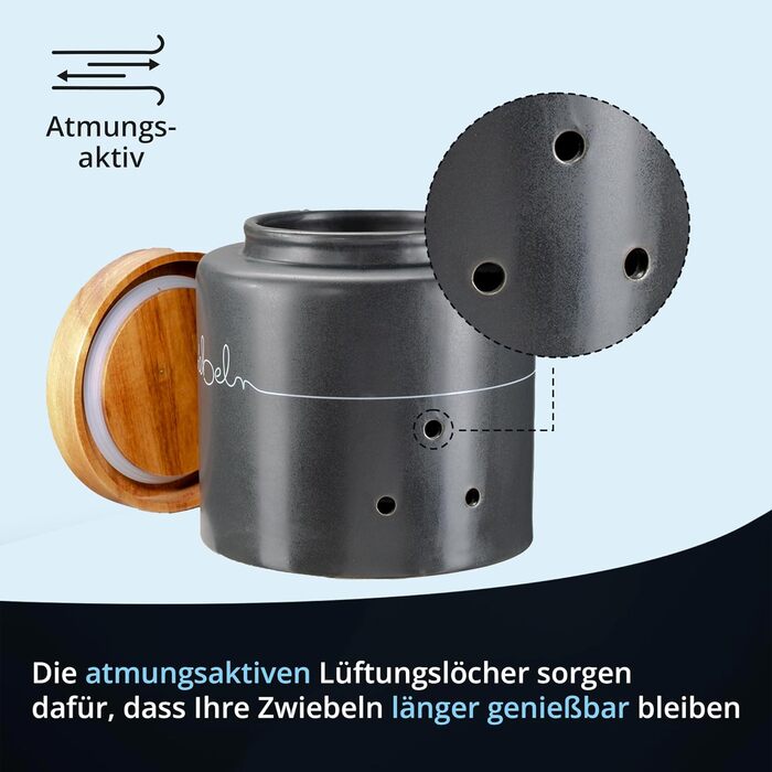 Набор банок для хранения 2 предмета Grey KHG