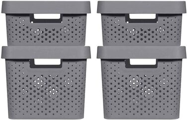 Набор ящиков для хранения 4 предмета CURVER