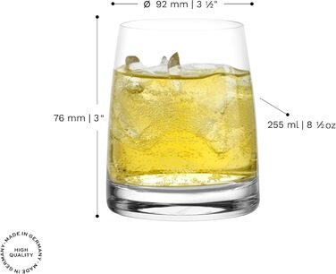 Набор из 6 стаканов для воды, лонг-дринков и соков 0,255 л Stölzle Lausitz