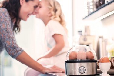 Яйцеварка Solis Egg Boiler & More 827 для 7 яиц, регулировка варки, 3 предмета