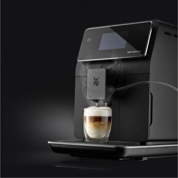 Кофемашина на 2 чашки, матово-черная Perfection 740 WMF