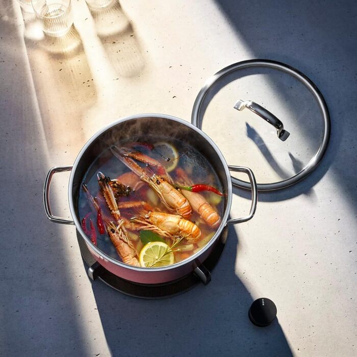 Набор кастрюль 4 предмета  Mineral Rose Quartz Fusiontec WMF