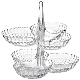 Набор из 2-х менажниц 27х25,5х25 см прозрачный Tiffany Guzzini