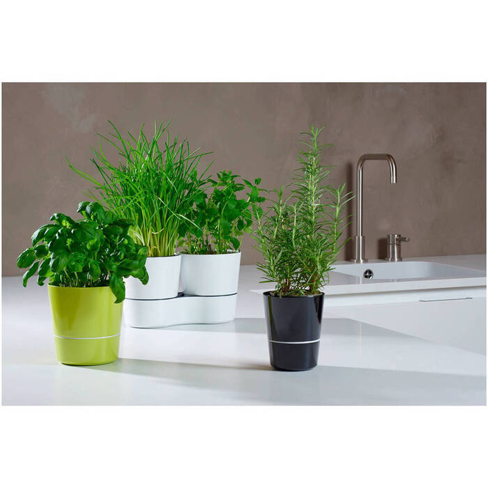 Двойной горшок для растений Nordic Green Hydro Herbs Mepal