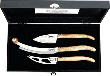 Набор ножей для сыра 3 предмета Luxury Line Laguiole Style de Vie