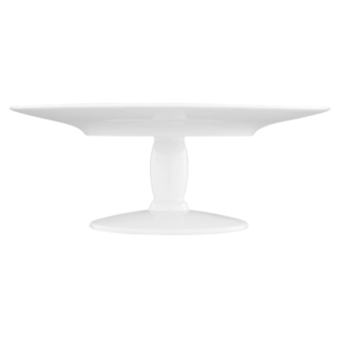 Блюдо сервировочное на ножке 22.5 см белое Fashion Seltmann