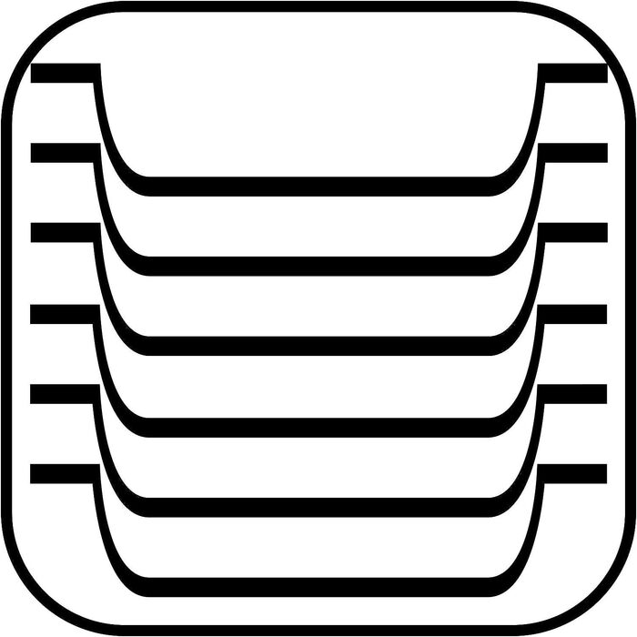 Пиала 2,2 л, черная APS