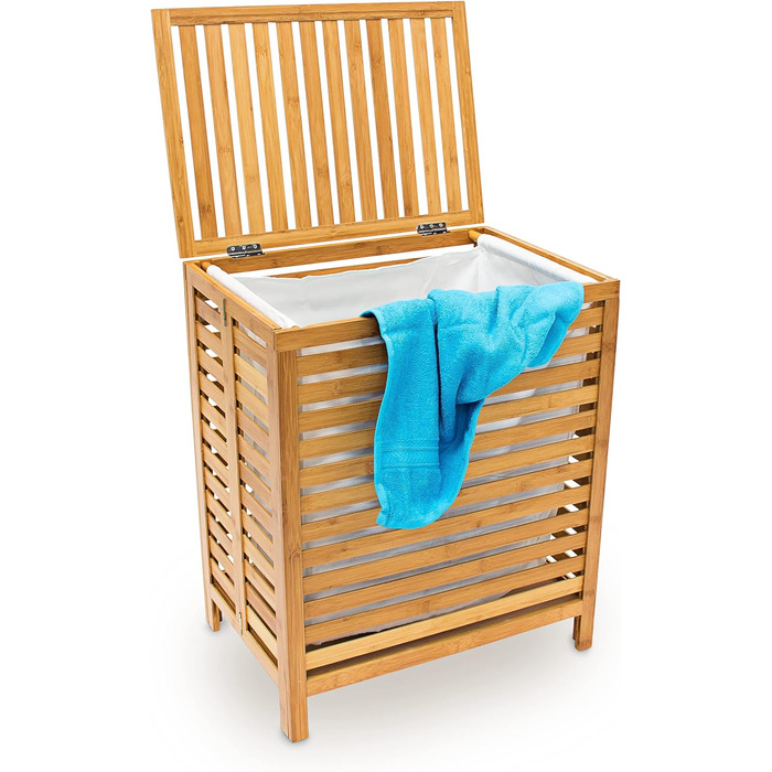 Корзина для белья 100 л Natural Relaxdays