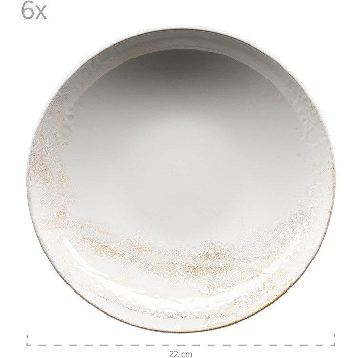 Набор столовой посуды на 6 человек 18 предметов Ossia Series MÄSER