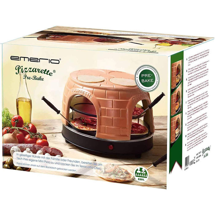 Печь для пиццы 1500 Вт PIZZARETTE Emerio