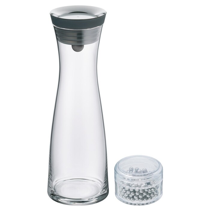 Графин для воды черный 1 л с металлическими шариками для очистки Basic WMF