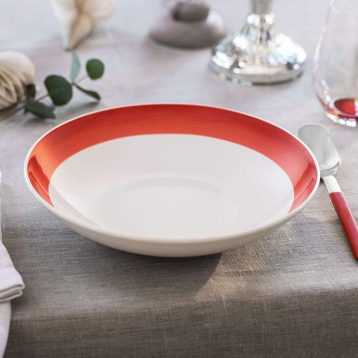 Тарелка глубокая 24 см Red Colourful Life Villeroy & Boch