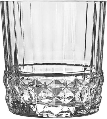 Набор из 6 стаканов для виски 0,38 л America Bormioli Rocco
