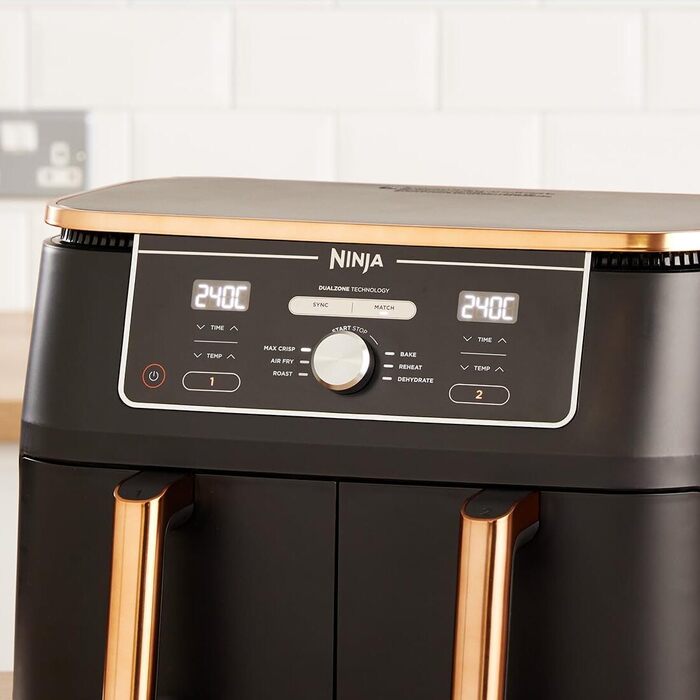 Двухзонная фритюрница 9,5 л Foodi MAX Ninja