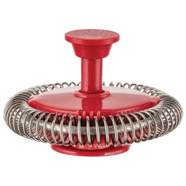 Вспениватель молока 0,35 л, красный Plissé Alessi