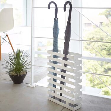 Подставка для зонтов 43 x 30 x 10 см White BRICK Yamazaki