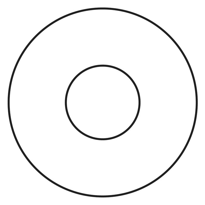 Формочка для печенья "Кольцо" 6 см Kaiser