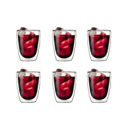 Набор стаканов с двойными стенками, 0,35 л, 6 предметов, Pilatus Bodum