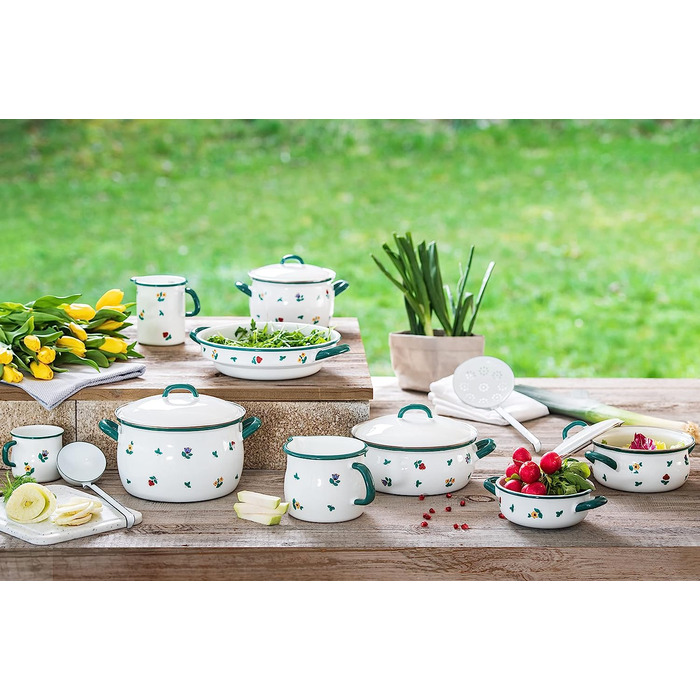 Миска 3 л 28 см, эмалированная Riess 0220-049