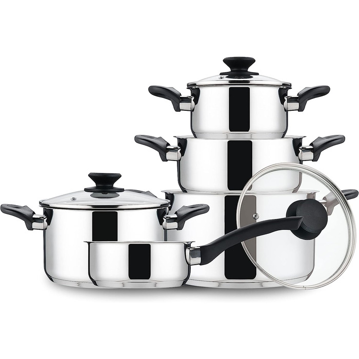 Набор из 5 кастрюль Linnuo