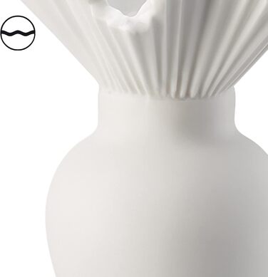 Ваза 10 см белая матовая Falda Rosenthal