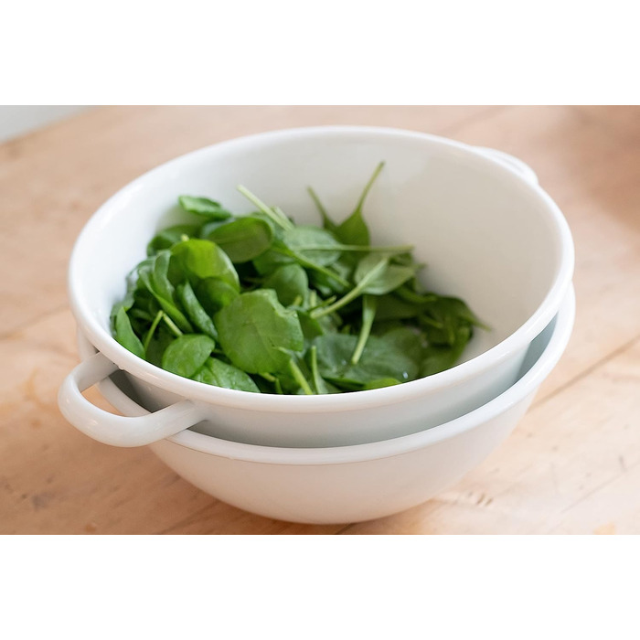 Миска 4 л 28 см, эмалированная, белая Riess 0296-033