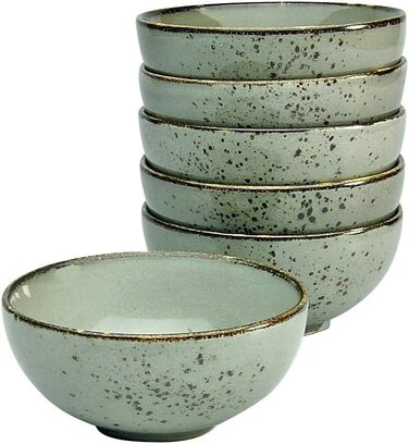 Набор глубоких тарелок 11,5 см 6 предметов Nature Collection Stone CreaTable