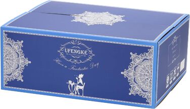 Кофейный сервиз из костяного фарфора Ufengke из 15 предметов