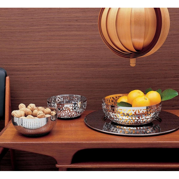 Блюдо для фруктов Ø 29 см черное Cactus Alessi