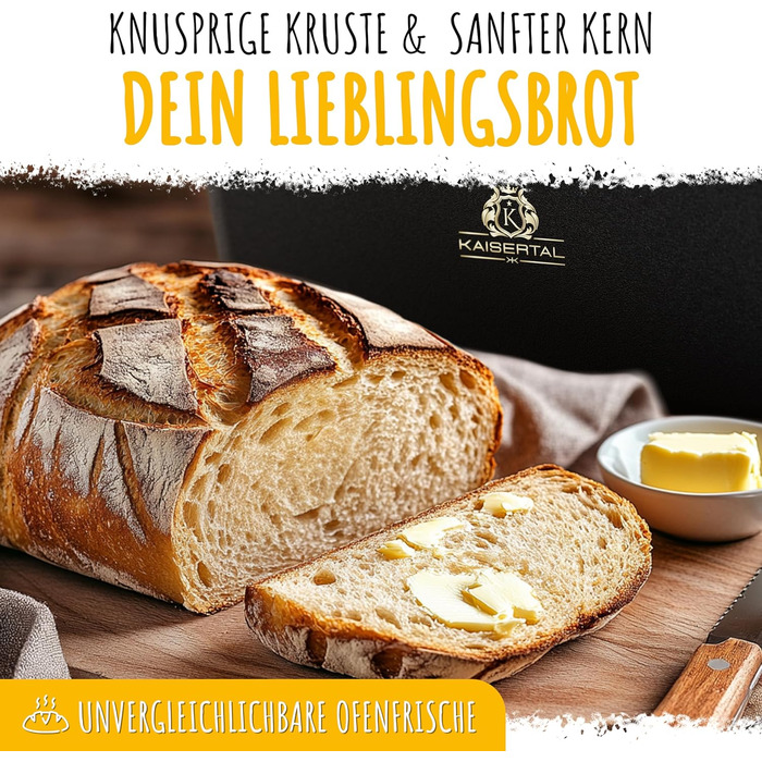 KAISERTAL Форма для выпечки хлеба с крышкой 29 х 21 см чугун KAISERTAL