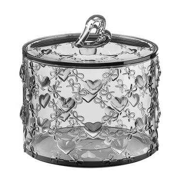 Контейнер с крышкой 10,7 х 11 см серый Love Guzzini