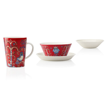 Пиала Ø 15,3 см красная Taika Iittala