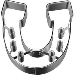 Форма для печенья в виде подковы, 7 см, RBV Birkmann