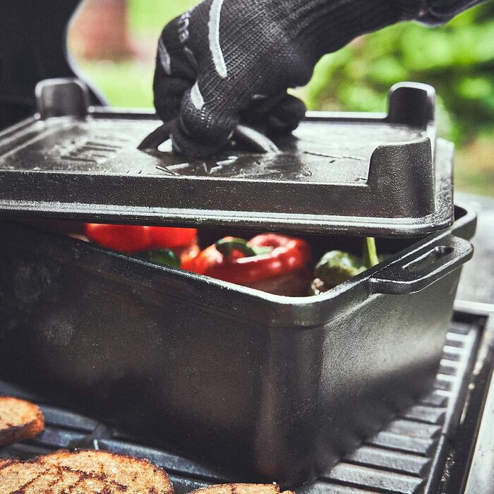 Жаровня с крышкой и решеткой 6,5 л Burnhard