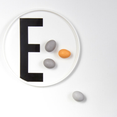 Тарелка I Ø 21,5 см белая AJ Porzellan Teller Design Letters