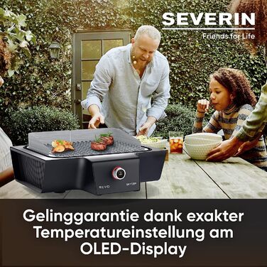 Гриль электрический SEVO G PG 8104, 3000 Вт SEVERIN