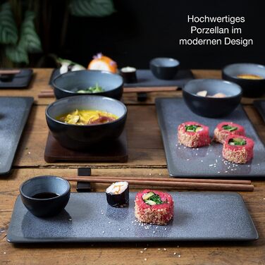 Набор посуды для суши 29 предметов Blue VIDA Moritz & Moritz