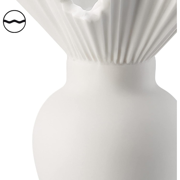 Ваза 10 см белая матовая Falda Rosenthal