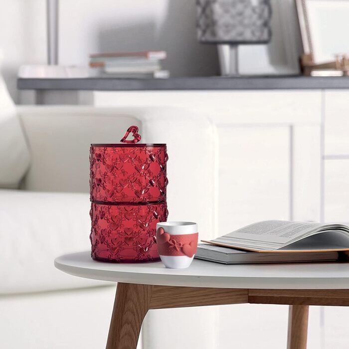 Набор из 2-х контейнеров 18,3 x 11 см Transparent Love Guzzini