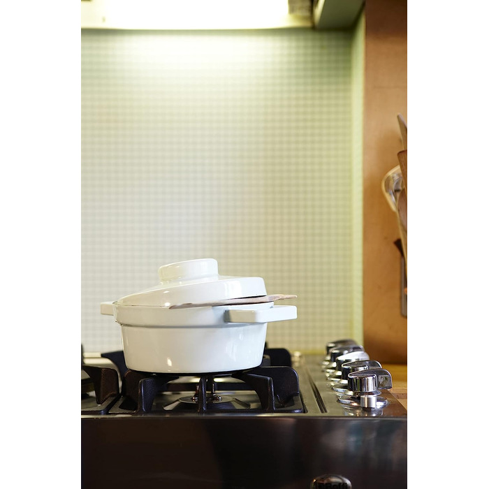 Кастрюля 24 см, эмалированная, белая Riess 2123-211